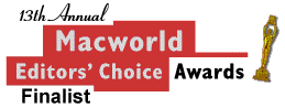 MacWorld Eddy Finalists